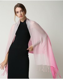 Ozwear Connection Uggs - Ugg 100% Merino Wool Tie Dye Scarf Pink and Rose