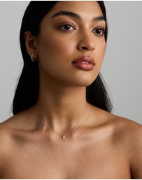 Michael Hill - 0.20 Carat TW Round Brilliant Laboratory-Grown Diamond Solitaire Pendant in Sterling Silver