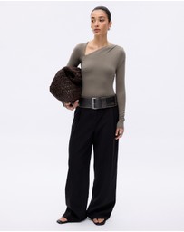 Minima Esenciales - Sienna Draped Bodysuit