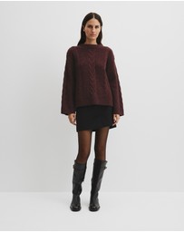 Country Road - Longline Cable Knit