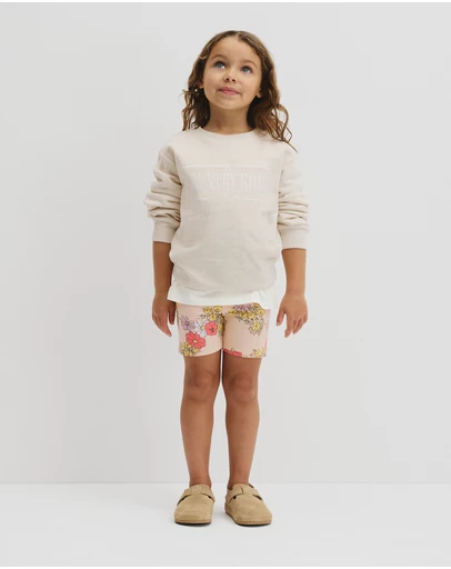 Country Road - Organically Grown Cotton Blend Printed Bike Short