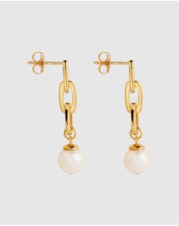 Najo - Clair de Lune Yellow Gold Earrings