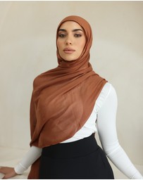 Mod Squad - Double Stitch Hijab- Terracotta