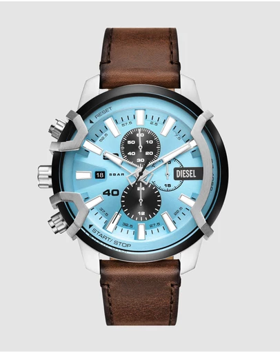 Diesel - Griffed Brown Chronograph Watch