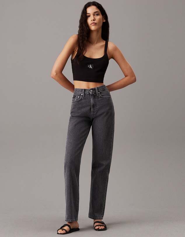 Calvin Klein Jeans - Ribbed Monogram Logo Bralette