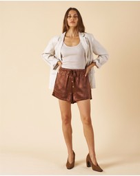 CAMIXA - Lulu Silk Shorts