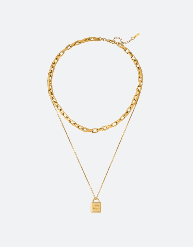 Palm Angels - Ilda GP Lock&Chains Necklace