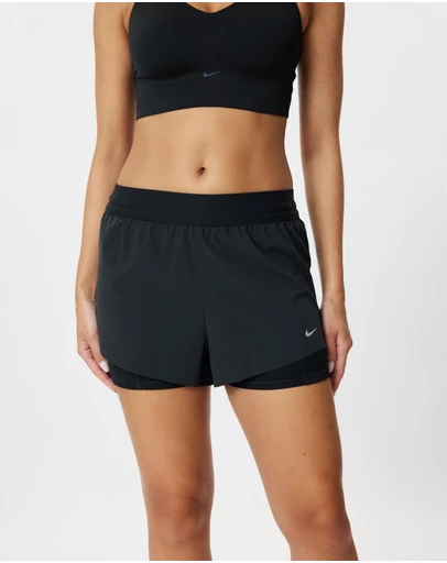 Nike - Swift Dri-FIT Mid-Rise 2-in-1 Running Shorts
