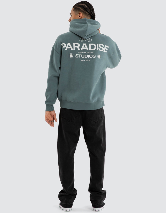 Nomadic Paradise - Echo Pines Oversized Hoodie