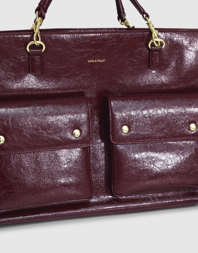 Belle & Bloom - Reflections Leather Shoulder Bag