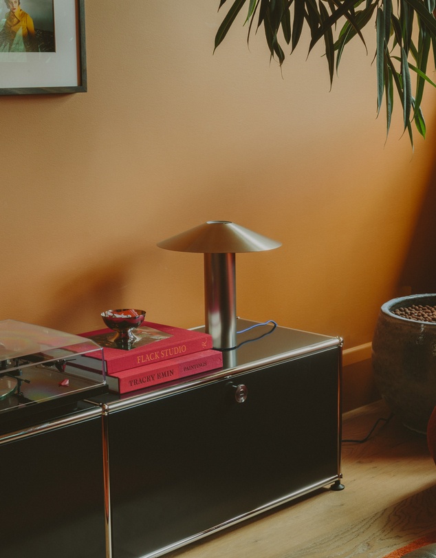 Dennis Did It - Hoist Lamp Brushed Metal