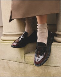 Jo Mercer - Ebony Loafers