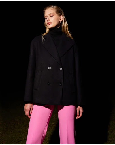 Forcast - Tamara Cropped Peacoat