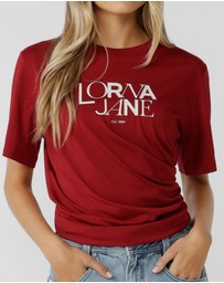 Lorna Jane - Sweet Script Relaxed T-Shirt