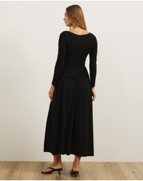 Atmos&Here - Rae Long Sleeve Maxi Dress