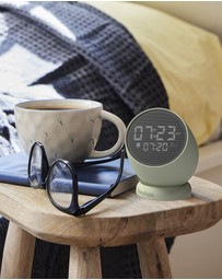 Kreafunk - Kreafunk Bell Alarm Clock - Dusty Olive
