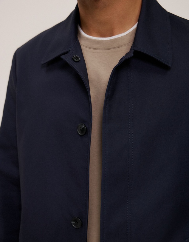 Trenery - Classic Mac Coat in Navy