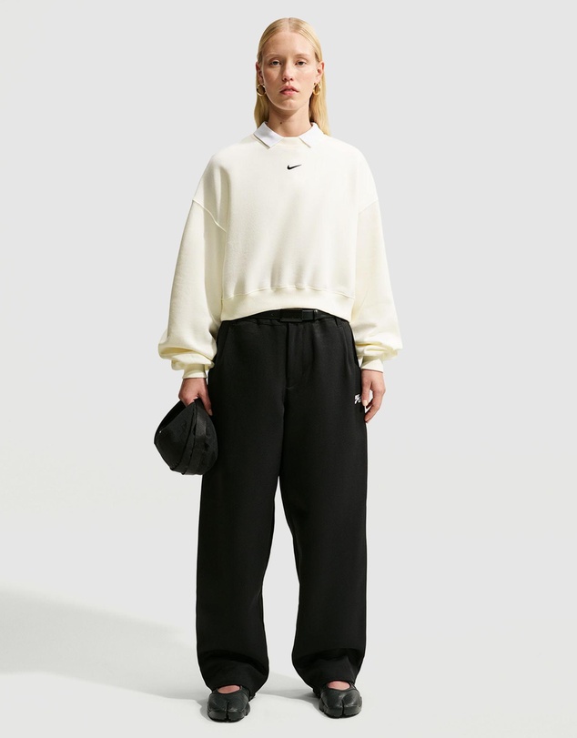 Nike - Studio Fleece Medium Weight Oversized Cropped Crew