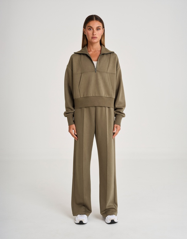 All Fenix - Soft Luxury Wide Leg Track Pant