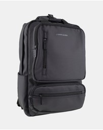 Pierre Cardin - Pierre Cardin Mens Nylon Computer/Business Backpack