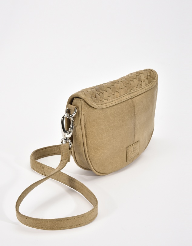 Cobb & Co - Surrey Woven Leather Crossbody Bag