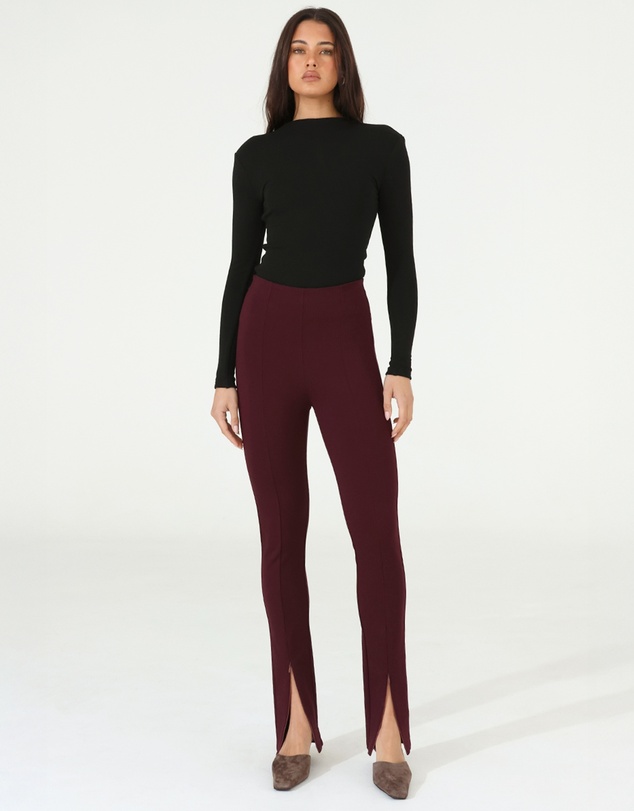 Madison The Label - Henley Zip Pants