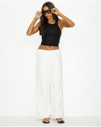 Dazie - Chill Mode Linen Blend Pants