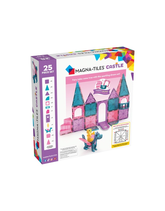Magna-Tiles - MAGNA-TILES - Castle - 25 Piece Set