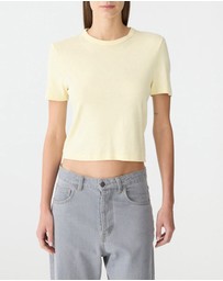 Bassike - Rib Baby T-Shirt