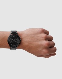 Emporio Armani - Black Chronograph Watch AR11242