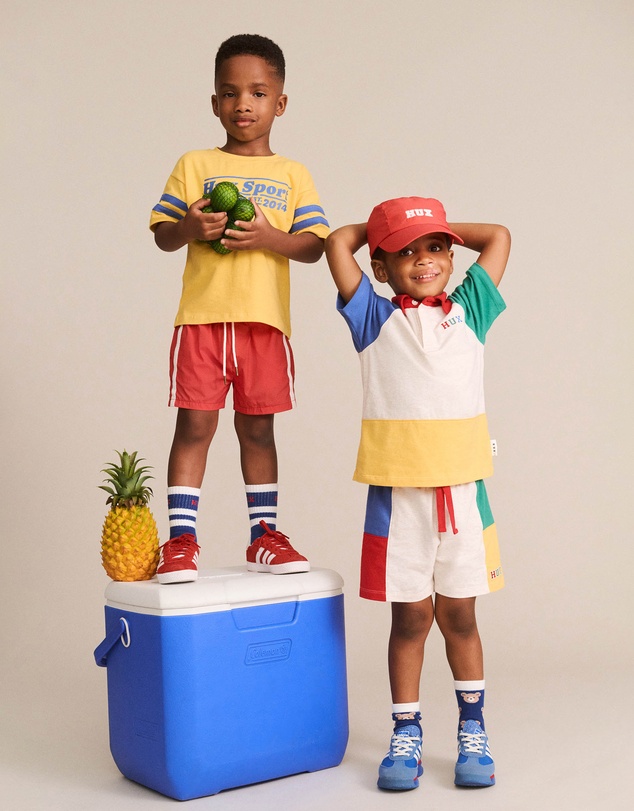 Huxbaby - Colour Block Shorts - Babies-Kids
