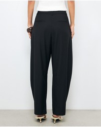 AERE - Tailored Barrel Leg Trousers