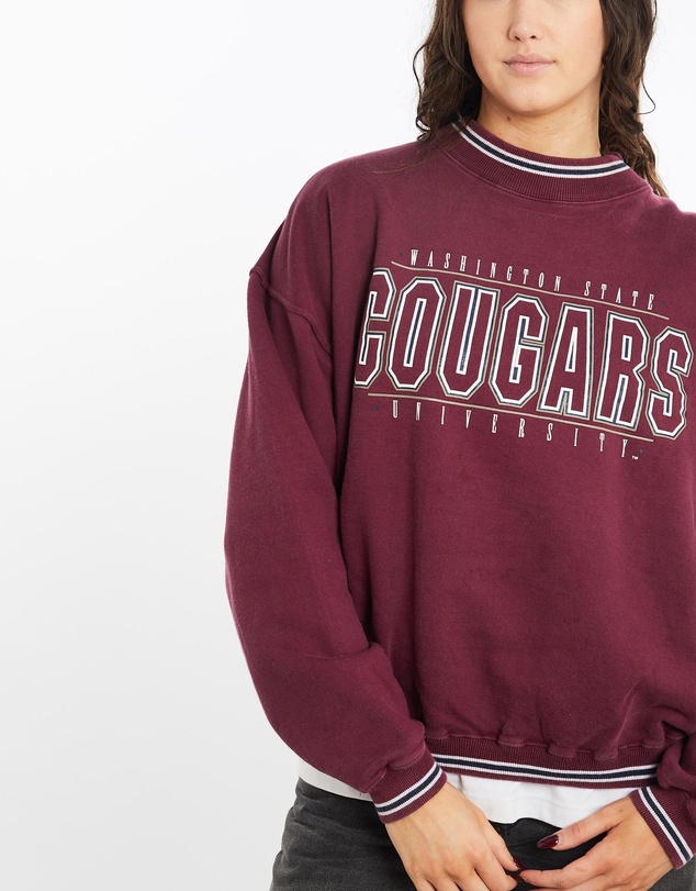 Vintage by The Real Deal - Pre Loved - Vintage 90s NCAA Washington State Cougars Sweatshirt