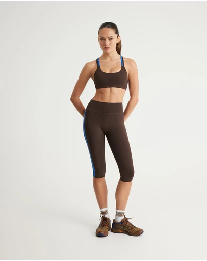 Upstate - Air Sculpt Capri Tight - Espresso