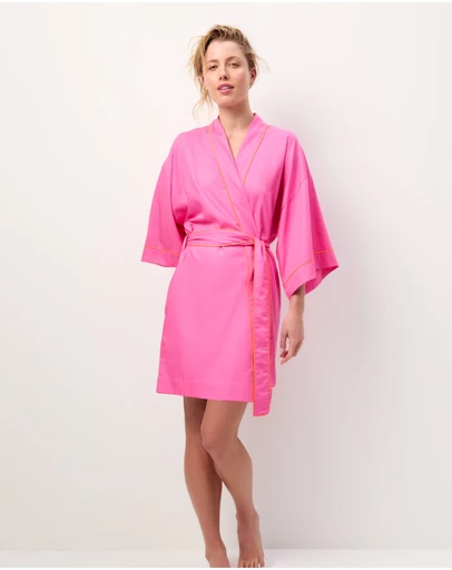 Wanderluxe Sleepwear - The Sunset Haze Kimono