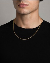 Nialaya Jewellery - Men's Gold Cable Chain