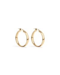 Michael Hill - 20mm Round Hoop Earrings in 10kt Yellow Gold