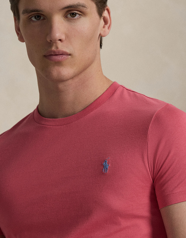 Polo Ralph Lauren - ICONIC EXCLUSIVE - Custom Slim Fit Jersey Crewneck T-Shirt