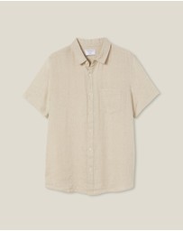 Cotton On - Linen Short Sleeve Shirt