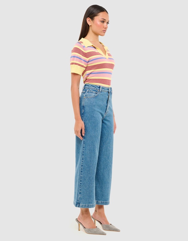 Abrand - 94 Wide Crop Jeans