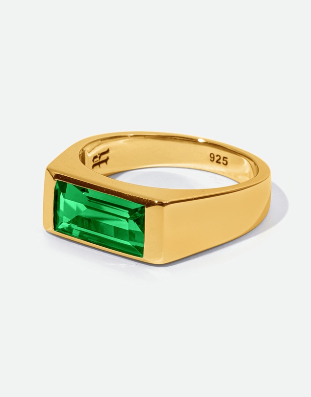 Rawninety - Sona Ring - Emerald Gold