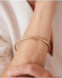 Najo - Simplicity Yellow Gold Bangle