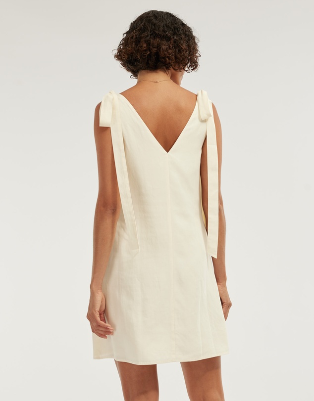 Amelius - Frankie Shoulder Tie Mini Dress