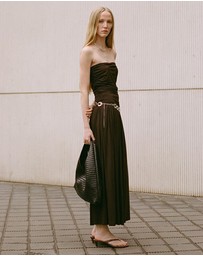 M.N.G - Owl Strapless Dress