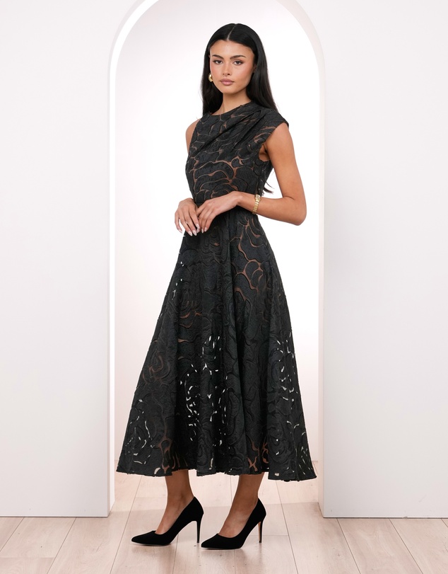 Pilgrim - Wyetta High Neck Midi Dress