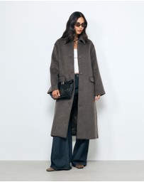 AERE - Cassie Wool Blend Coat