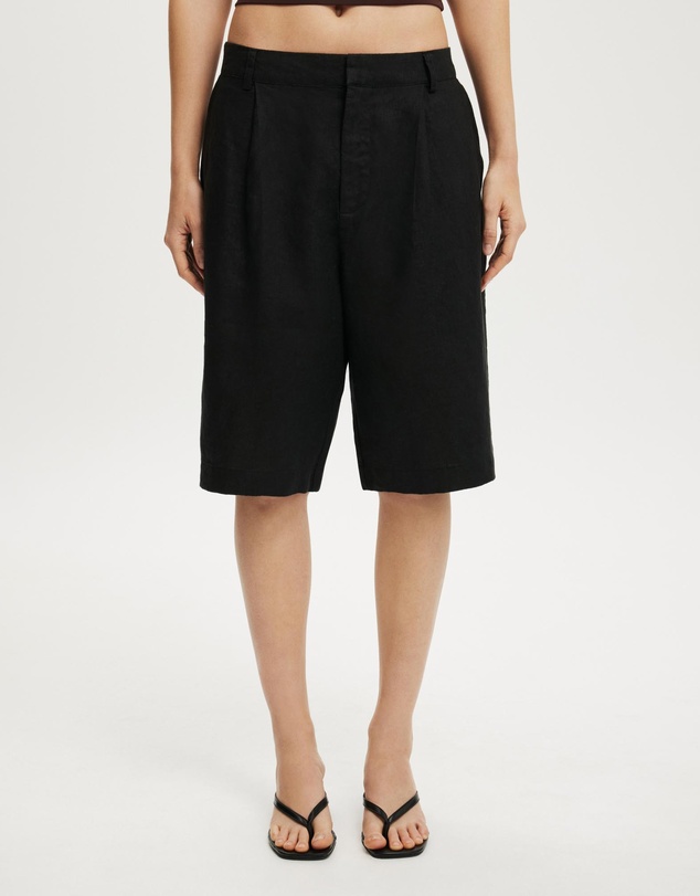 Cotton On - Luxe Linen Bermuda Shorts