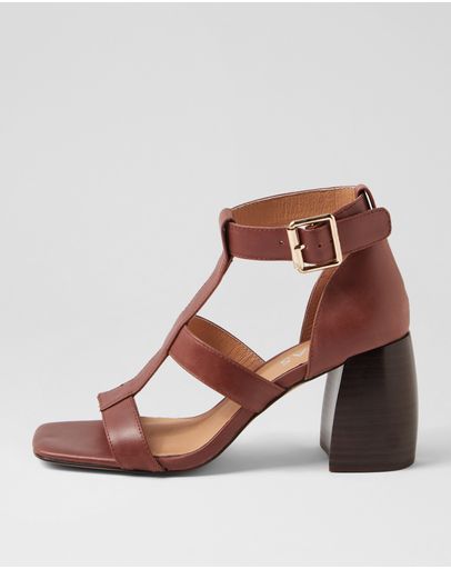 WALNUT-DK BROWN HEEL