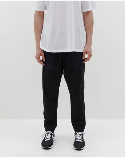 Bassike - utility jersey pant