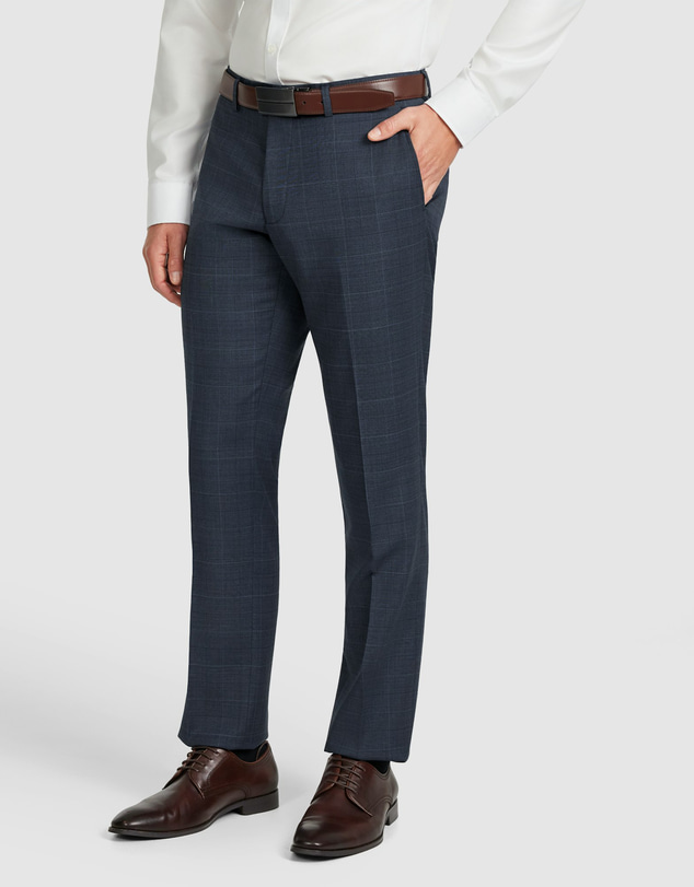 Tarocash - Lumen Check Wool Pant